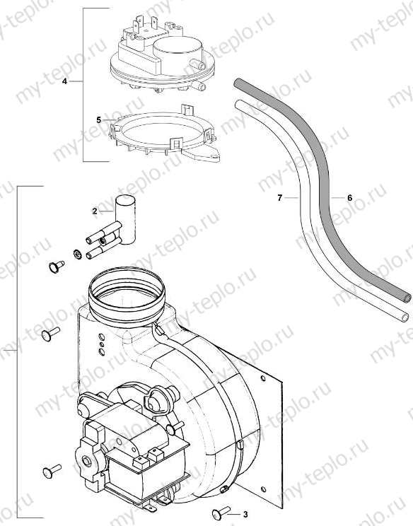 Запчасти Buderus Logamax U022-24К: Вентилятор Купить запчасти Buderus Logamax U022-24К в Чебоксарах