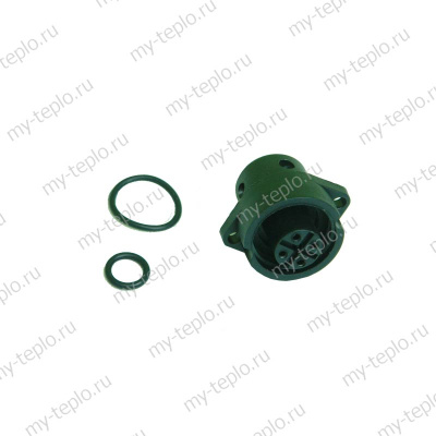 Джилекс разъём кабельный гнездо на 4 пина J10F-4B (розетка) (М2326)