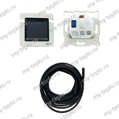 Терморегулятор DEVIreg Touch (цвет Pure White) (140F1064)