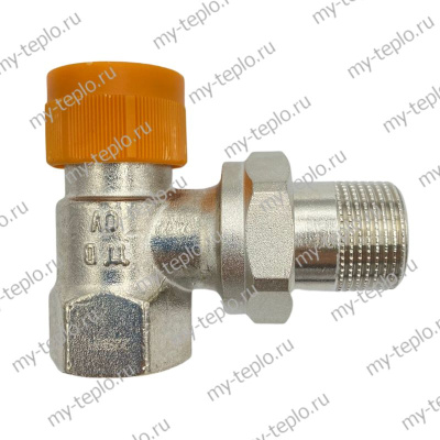 Вентиль д/термоголовки верх. угл. Oventrop Az Ду20 (1187006)